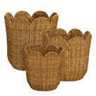 Storage basket set Eleta Light brown by Mica Decorations
