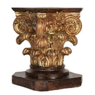Pflanzentisch 12x12x16 cm brauner Kunststoff von Clayre & Eef.