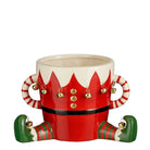 Christmas flowerpot inside Funny Red by Mica Decorations