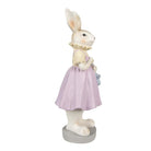 Decoration rabbit 12x10x27 cm by Clayre & Eef.