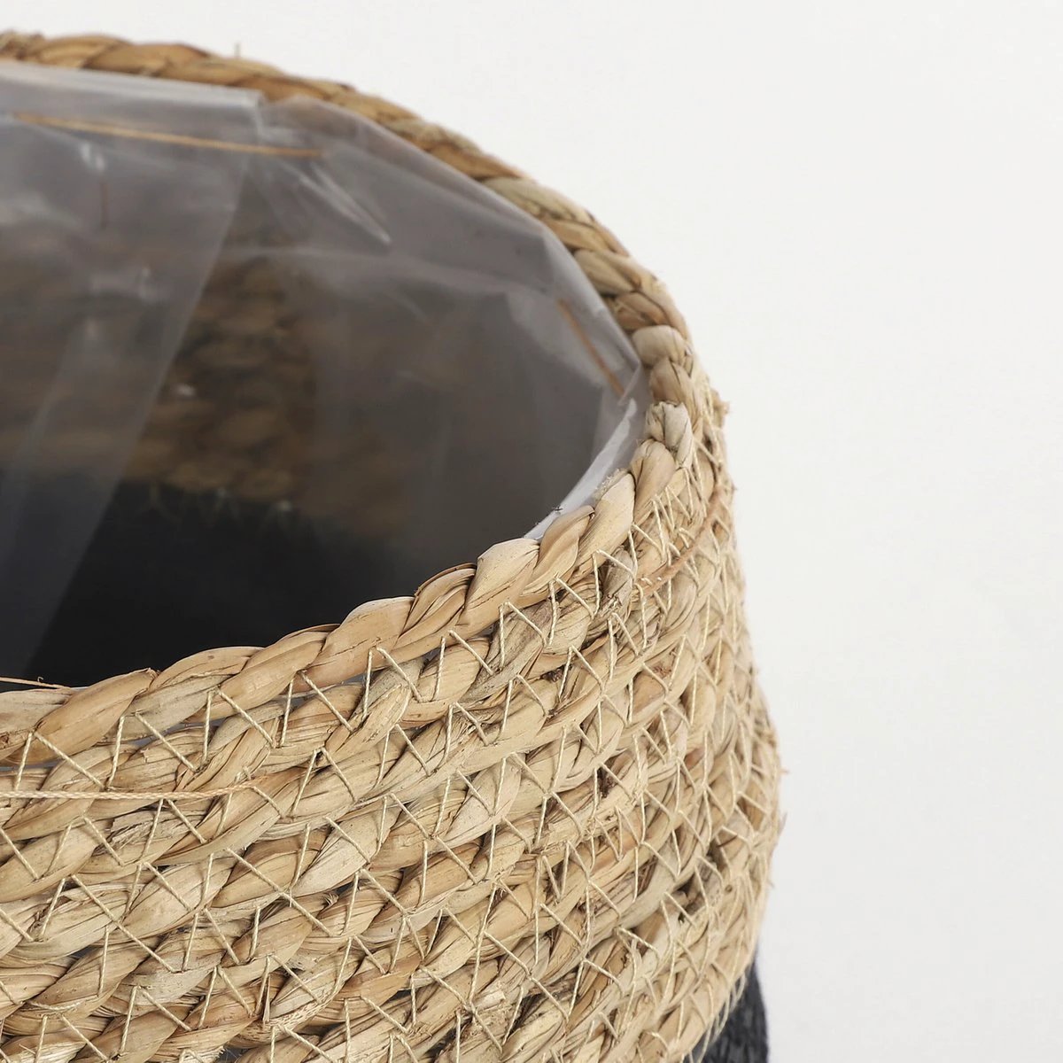 Plant basket set Jorck Black by Mica Decorations