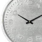 Wall clock Ø 39 cm gray wood wall clock by Clayre & Eef.