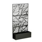 Plant stand outside Sapri Black by Mica Decorations