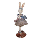 Decoration Statue Rabbit 15x14x35 cm Beige Plastic by Clayre & Eef.