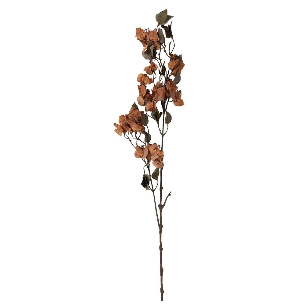 Artificial flower 110 cm yellow plastic by Clayre & Eef.