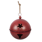Weihnachtsdekoration Bild Weihnachtskugel Ø 60 / Ø 50 / Ø 40 cm rotes Metall von Clayre & Eef.