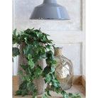 Artificial hanging plant Scindapsus hanging Green by Mica Decorations