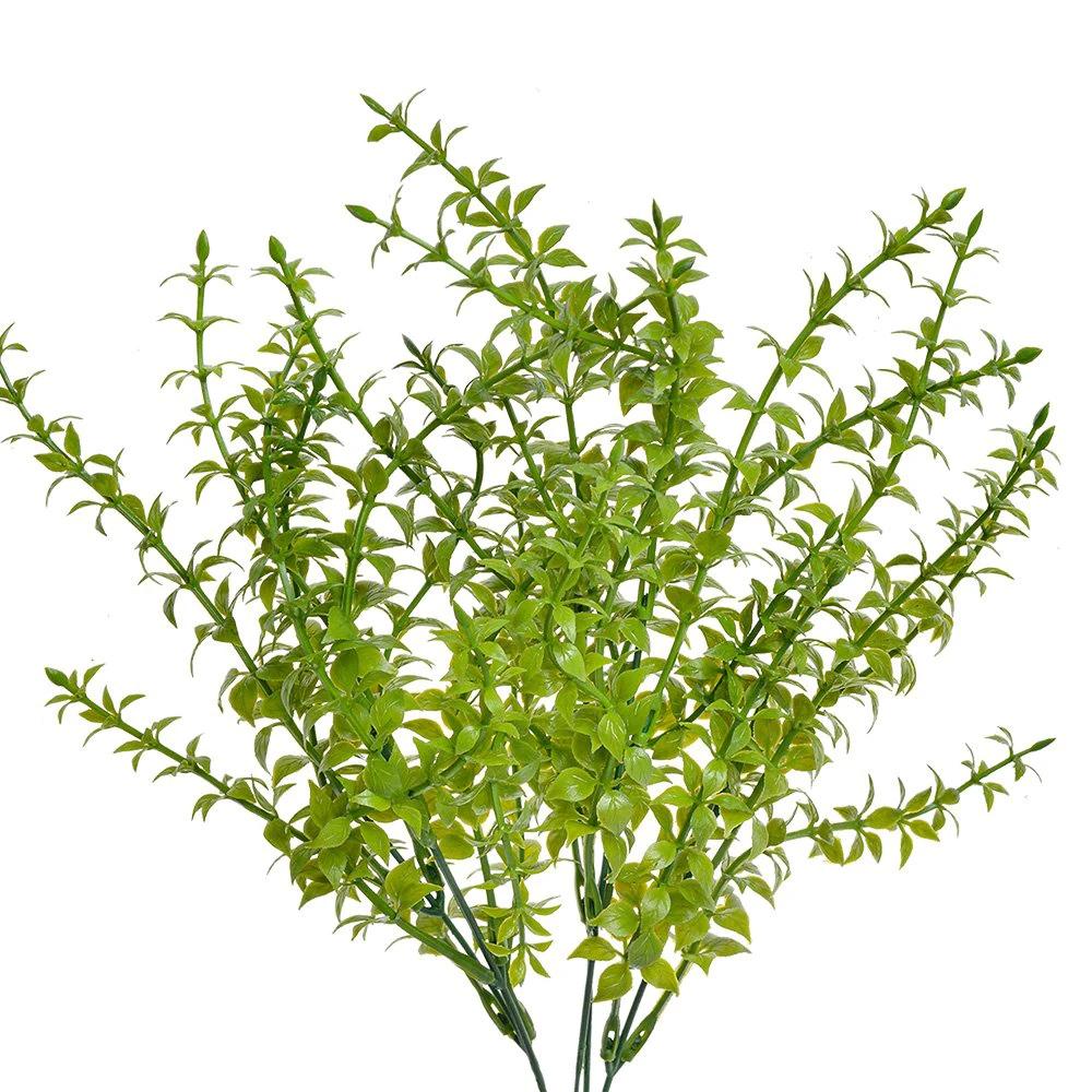 Artificial plant 40 cm Green Plastic by Clayre & Eef.