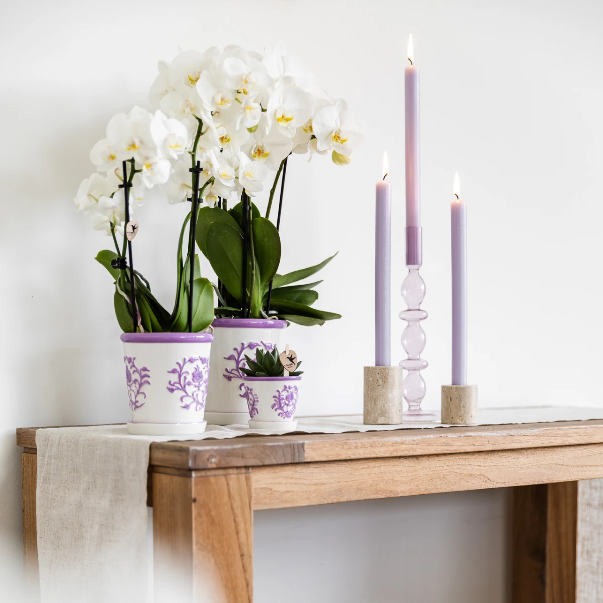 Kolibri Home I Malaga pot - Lilac - Ø12cm by Kolibri Company