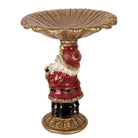 Christmas decoration Santa Claus statue 24x19x24 cm Gold-colored plastic by Clayre & Eef.