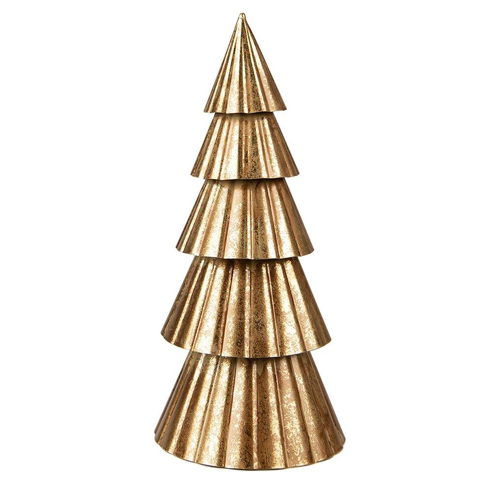 Decoration Christmas tree Ø 14x30 cm by Clayre & Eef.