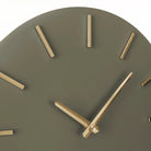 Wall clock Brixen Dark brown by Mica Decorations