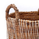 Boho Laundry Basket | Plant Basket | Storage Basket MANDURO made of Banana Fibre (3 sizes) by Soeji