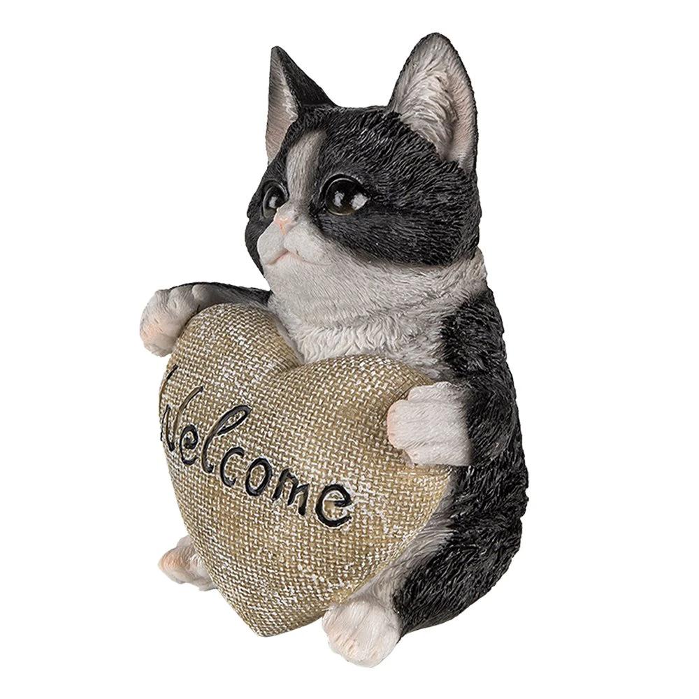 Dekoration Katze 12x9x15 cm von Clayre & Eef.