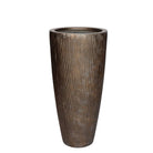 Plantenpot - Java S stripe dark rustic by Vase The World
