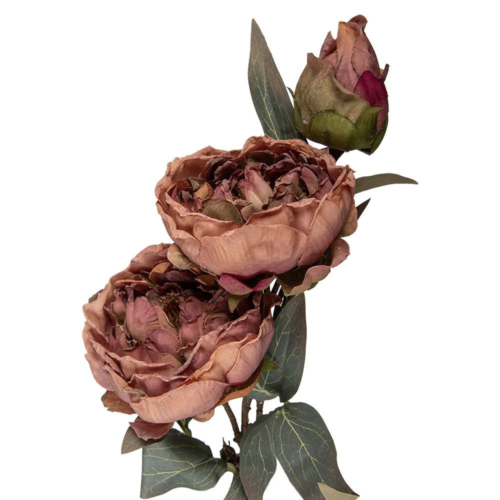 Künstliche Blume 72 cm rosa Kunststoff von Clayre & Eef.