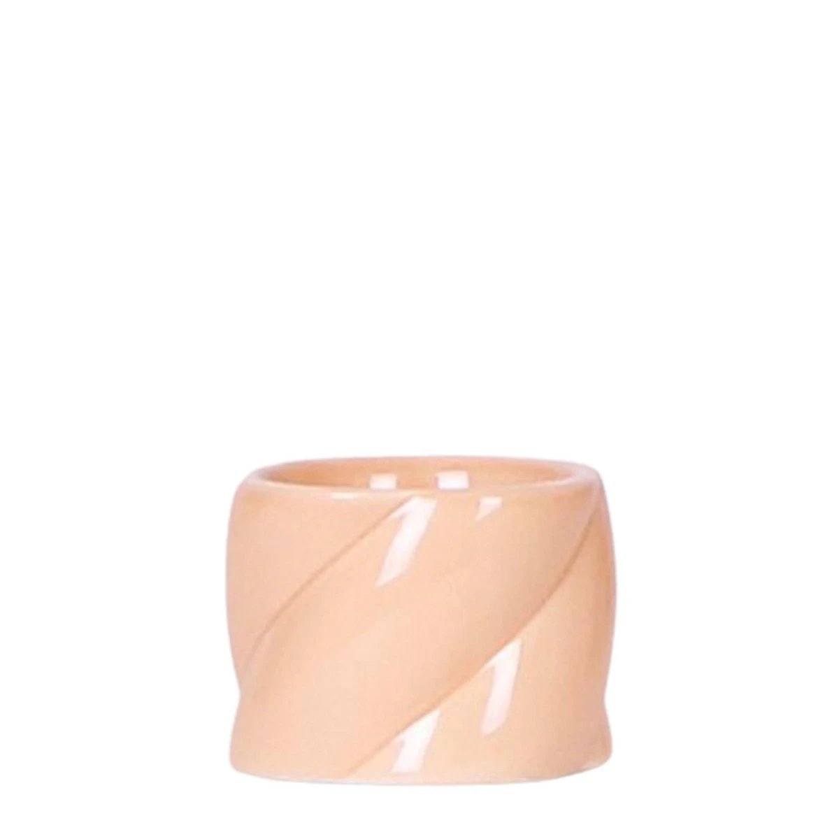 Hummingbird Home | Candy decorative pot - Peach - Ø6cm by Kolibri Company