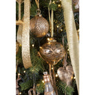 Christmas ball Ø 7x9 cm by Clayre & Eef.