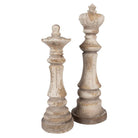 Deko-Ornament Ø 17x51 cm Beige Keramik von Clayre & Eef.