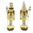Decorative nutcracker (set of 2) 8x6x23 cm by Clayre & Eef.