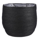 Plant basket Jorck Black by Mica Decorations
