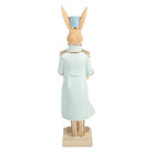 Decoration Statue Rabbit 9x10x32 cm Beige Plastic by Clayre & Eef.