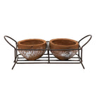 Flower pot holder 30x12x10 cm by Clayre & Eef.