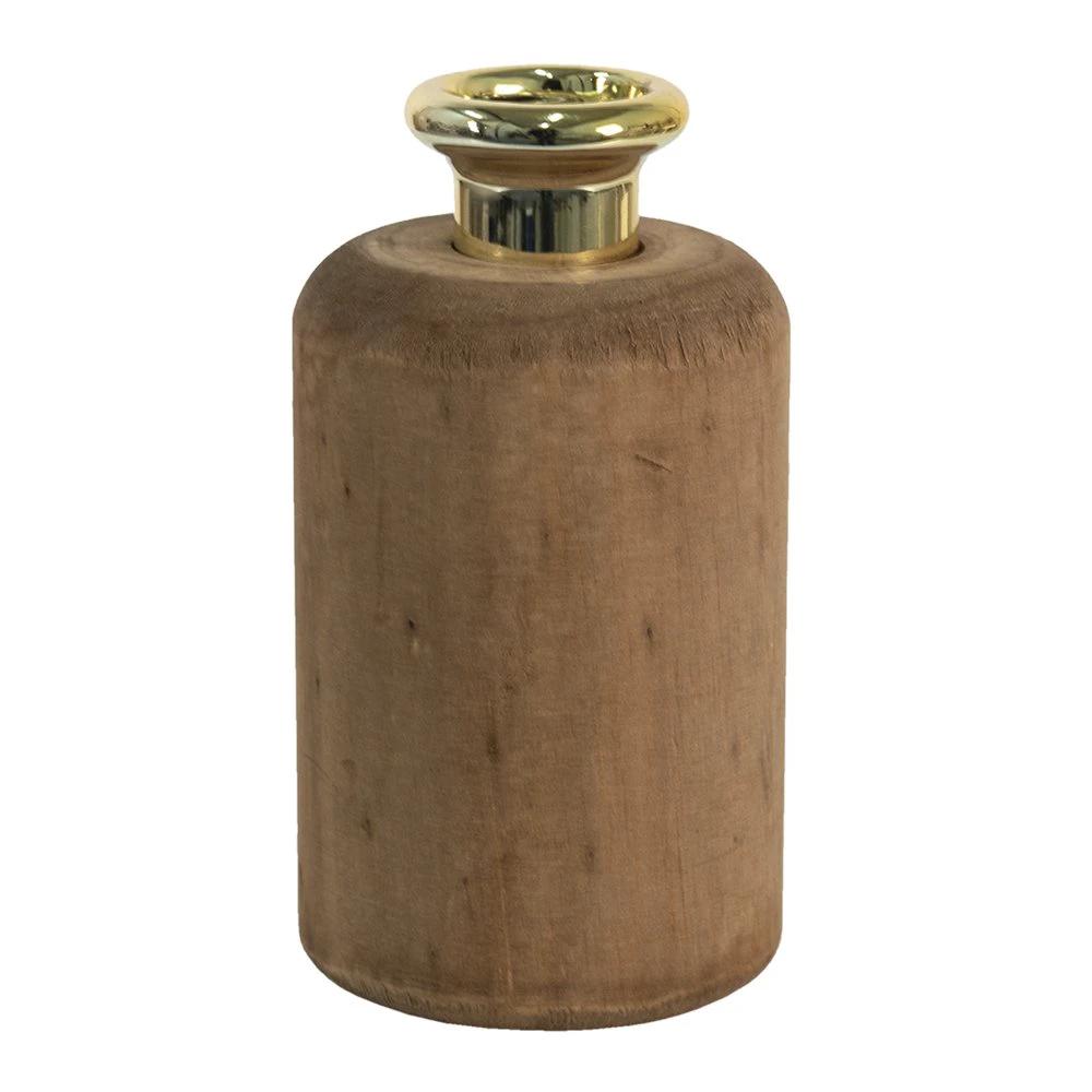Decoration vase Ø 9x17 cm by Clayre & Eef.