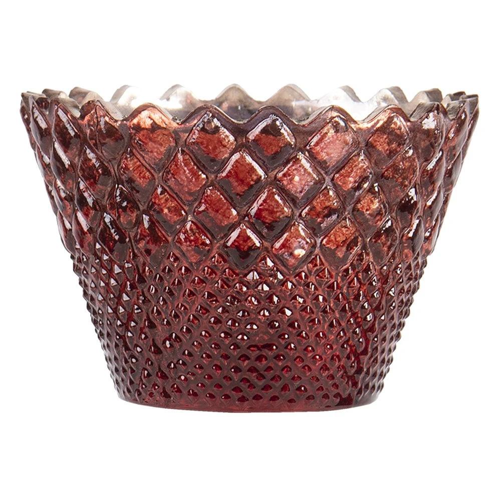 Tealight holder Ø 10x7 cm by Clayre & Eef.