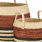 Storage basket set Brown by Mica Decorations