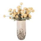 Vase Ø 15x30 cm beige Keramik von Clayre & Eef.