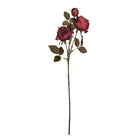 Artificial flower Rose 70 cm Red Plastic by Clayre & Eef.