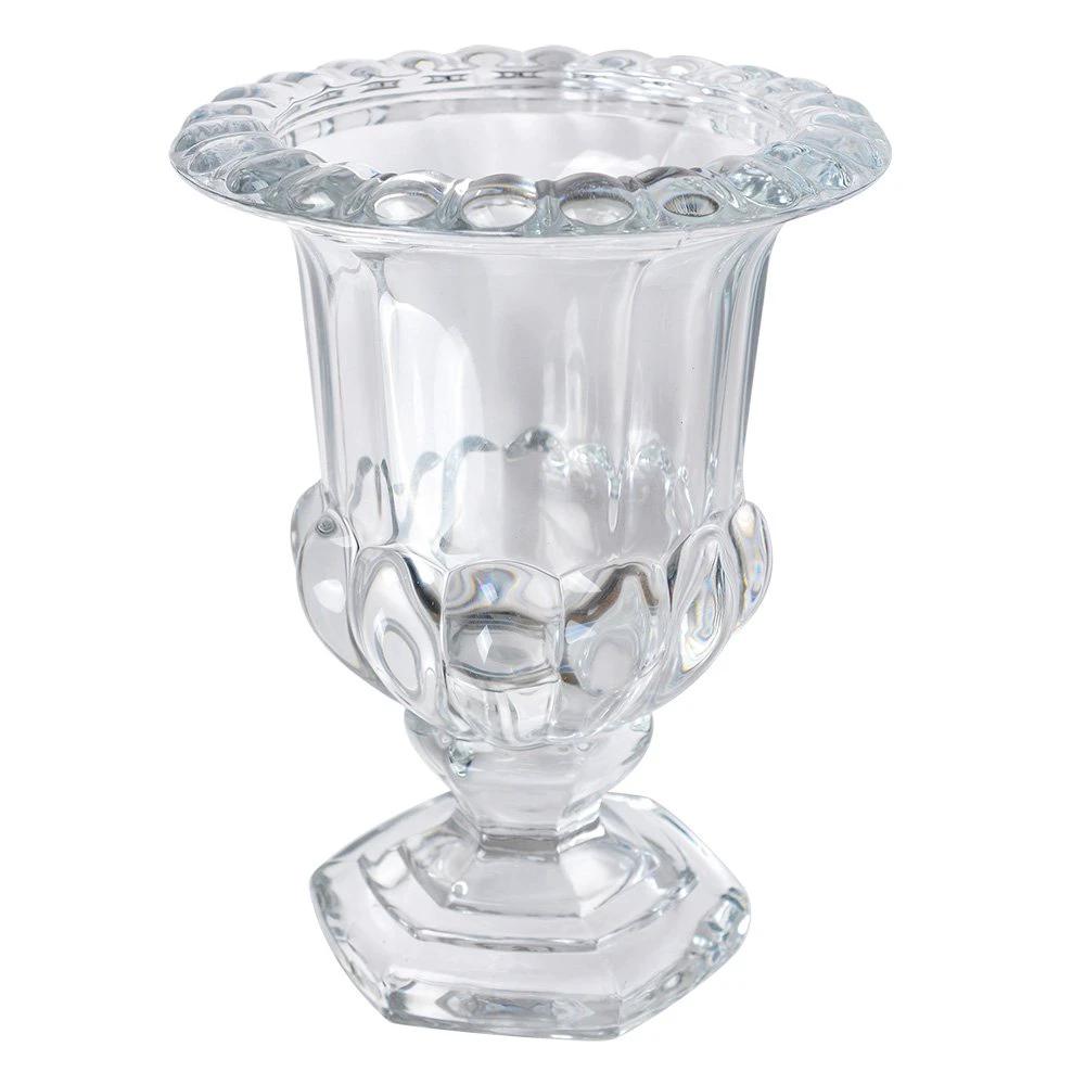 Vase Ø 15x20 cm Transparent Glass by Clayre & Eef.