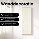 Wall decoration Off-white by Mica Decorations