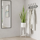 Flowerpot inside Colyn White by Mica Decorations