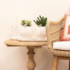 Kolibri Home | Plate oval - Ovale dienblad Ø30cm - White by Kolibri Company