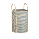 Plant basket set Blue by Mica Decorations