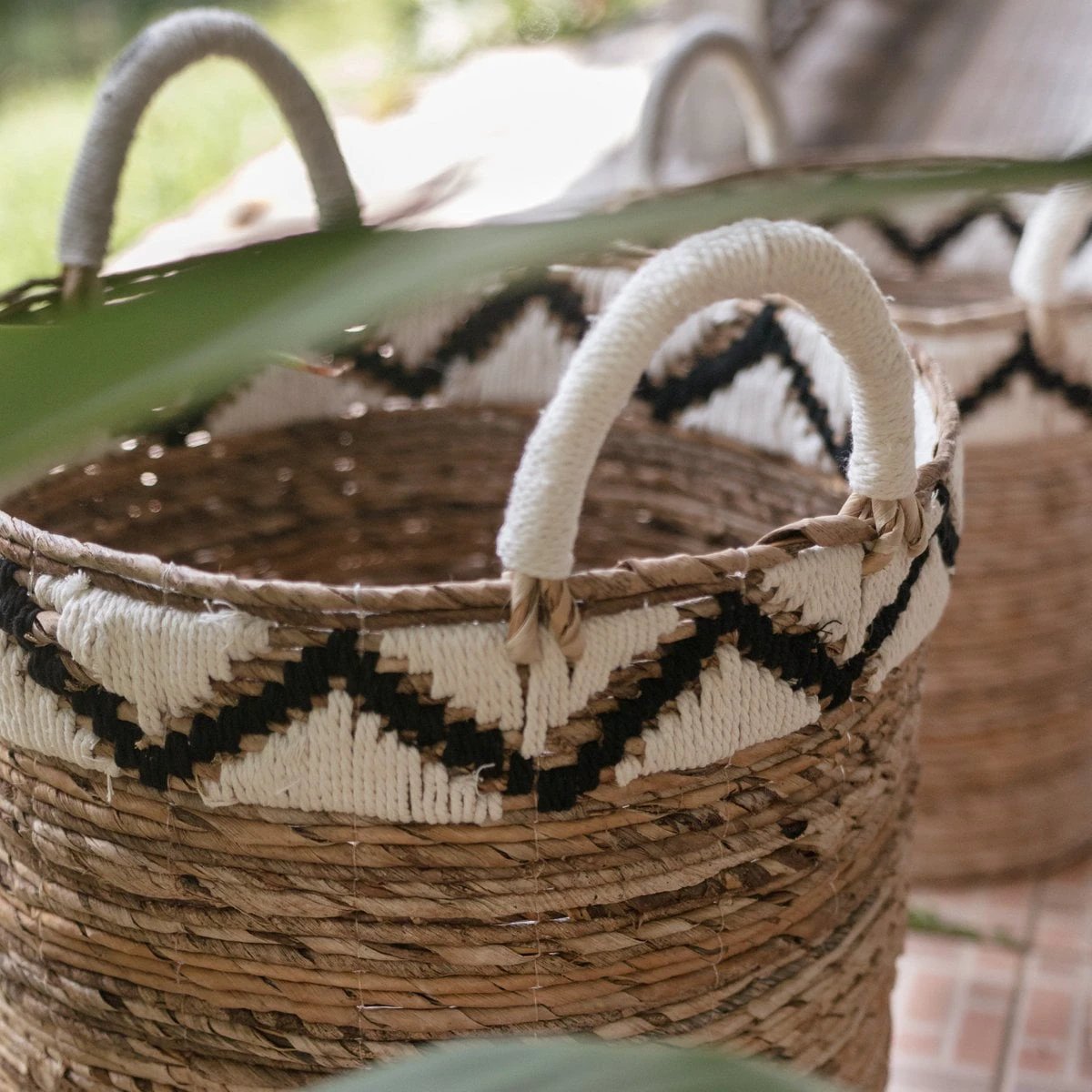 Basket | Laundry Basket | Plant Basket DALU made of Banana Fibre (3 sizes) by Soeji