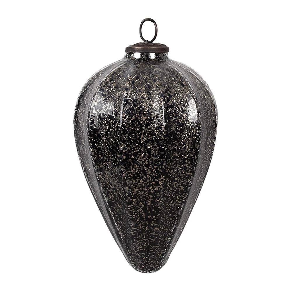 Christmas bauble Ø 14x19 cm by Clayre & Eef.