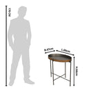 Side table 69x47x66 cm by Clayre & Eef.