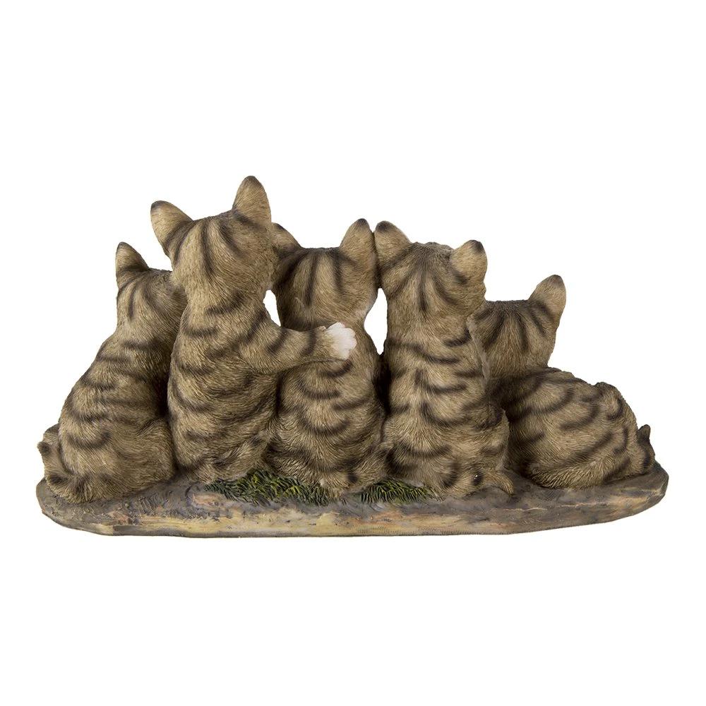 Decoration cats 32x13x16 cm by Clayre & Eef.