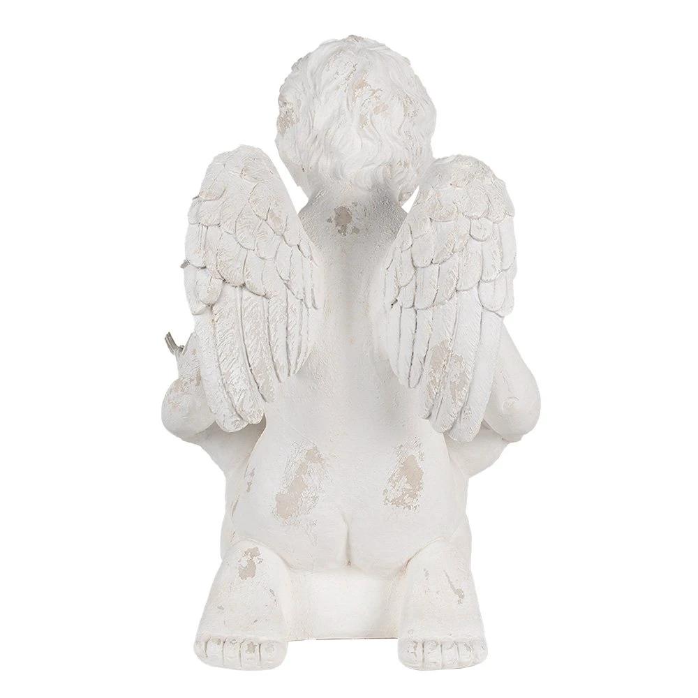 Decoration angel 36x39x51 cm by Clayre & Eef.