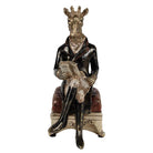 Giraffenstatue 22 cm goldfarben schwarz Polyresin von Clayre & Eef.