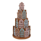 Decoration house with LED Ø 18x33 cm / 3xaaa by Clayre & Eef.