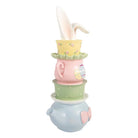Decoration Statue Rabbit 16x11x29 cm Blue Plastic by Clayre & Eef.