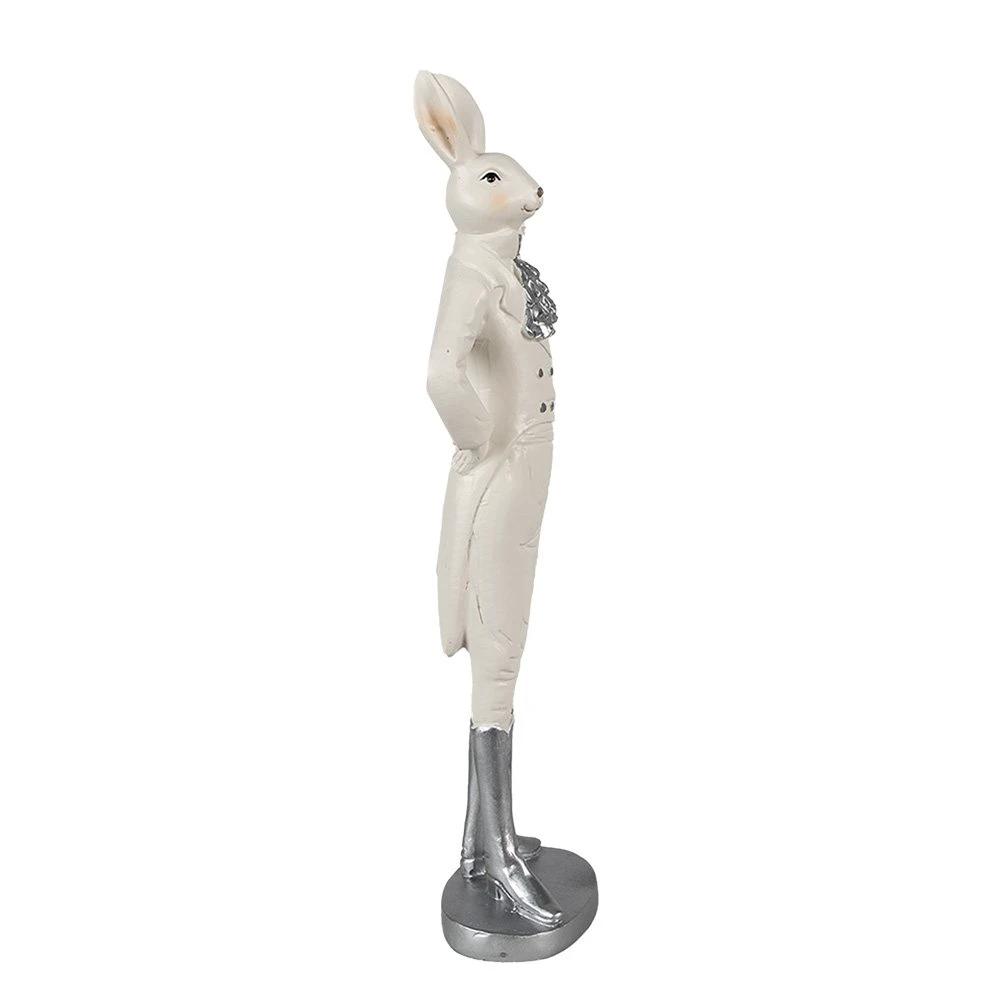 Decoration rabbit 11x8x40 cm by Clayre & Eef.