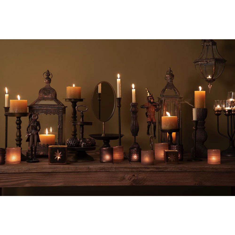 Tealight holder Ø 8x9 cm by Clayre & Eef.