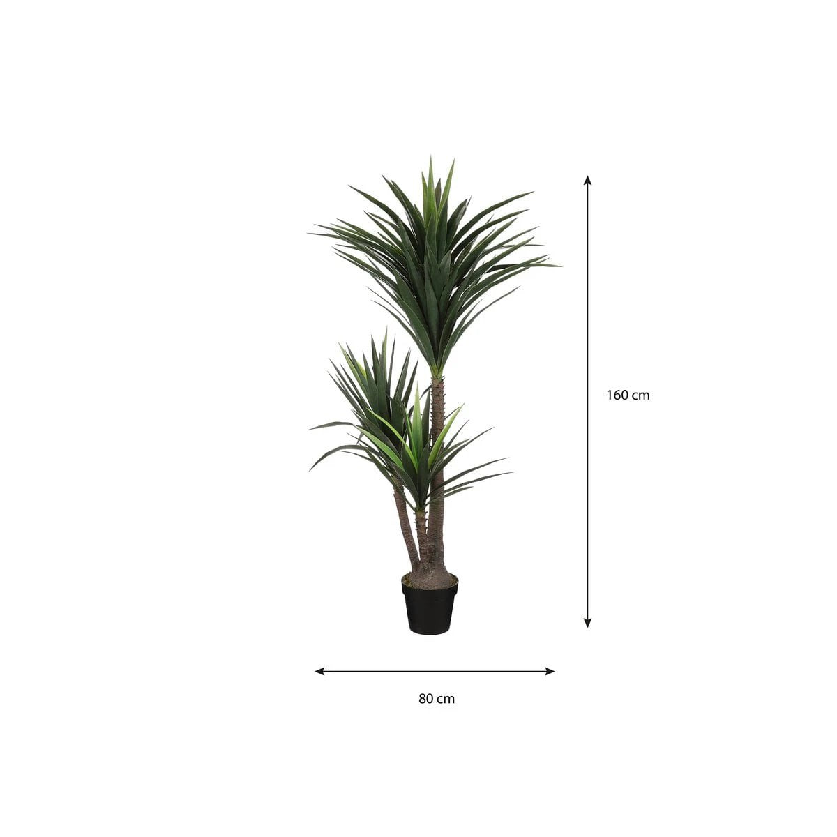 Kunstplant Yucca Cream by Mica Decorations