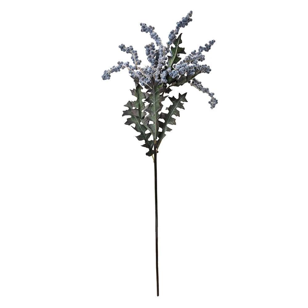 Artificial flower 103 cm Blue Plastic by Clayre & Eef.