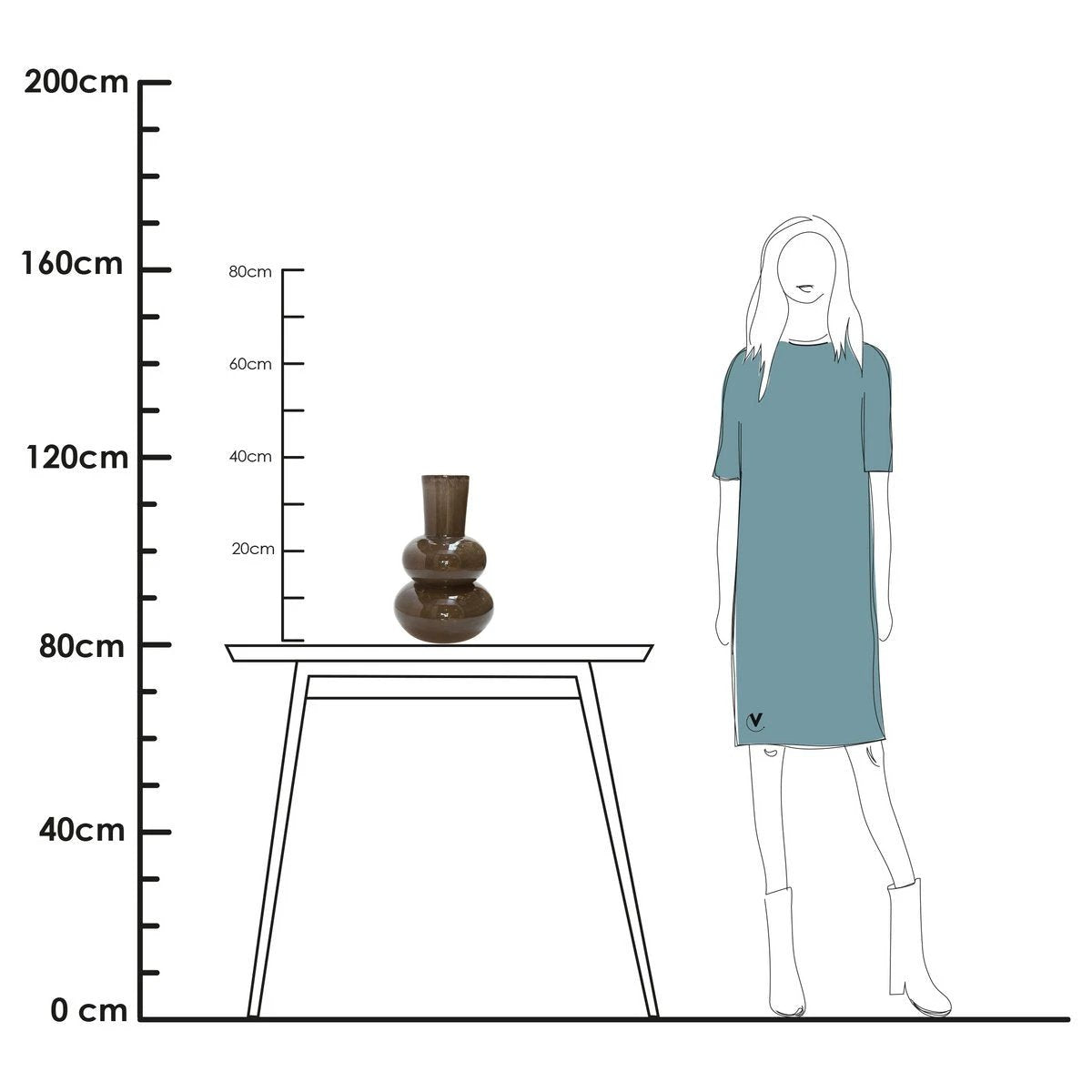 Wash - Lindy Elite Dark Brown by Vase The World